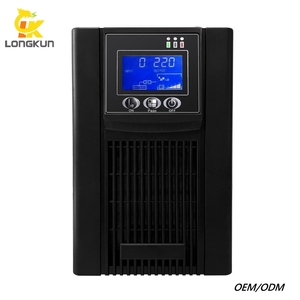 Longkun Uninterruptible Trực Tuyến Máy Tính Thông Minh Không Phá Hủy Sao Lưu Biến Áp 2KVA 6KVA 10KVA Cho Văn Phòng Mini <span class=keywords><strong>UPS</strong></span> Điện - Product Image 1