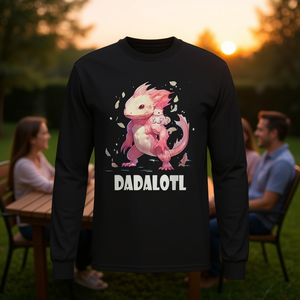 T-shirt a maniche lunghe con stampa digitale, girocollo, regalo per la festa del papà, per uomo adulto - Product Image 3