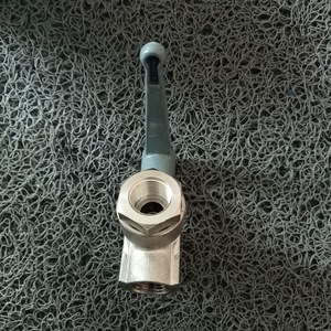 Robinet à bille Legris 1/2 pouce en acier bronze pour utilisation industrielle et eau - Product Image 2