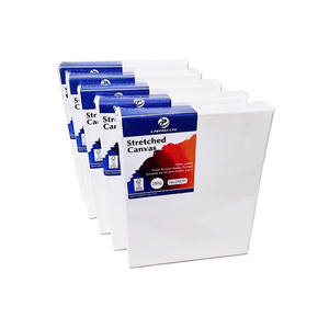 Nuevos Materiales de Arte, Tableros de Lienzo Estirados de Madera de Pino y Algodón Puro de 280g, <span class=keywords><strong>18</strong></span>*24 CM para Pintura <span class=keywords><strong>Art</strong></span>ística - Product Image 1