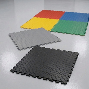 Planches de sol modulaires en vinyle ignifuge de qualité supérieure de 7 mm pour zone de production en ligne continue en usine - Product Image 3