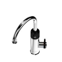 Chauffe-eau électrique instantané pour cuisine extérieure Briwellna 220V 3200W en plastique avec affichage de la température