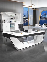 Classeur de bureau de luxe moderne personnalisable Bibliothèque moderne simple avec lumière pour rangement de bureau