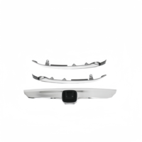 Kit kisi kisi Bumper depan, Trim depan, braket lampu depan, untuk Honda Accord 2018 2019 2020