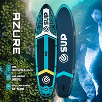 Planche de Stand Up Paddle (SUP) gonflable tout usage E SUP 11'x33" en matériaux Drop Stitch + PVC + EVA pour le surf sur les vagues, garantie 2 ans, inclut