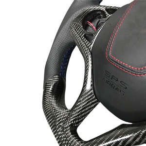 Volante Deportivo para <span class=keywords><strong>Honda</strong></span> 3th FTI HRV, Volante de Coche LED con Fibra de Carbono Negra y Gamuza para 3th FTI HRV - Product Image 4