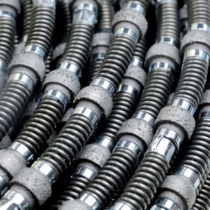 संगमरमर के क्वार्टज़ेट के लिए हीरे के तार देखे गए हीरे के तार को देखा गया था, जिसमें संगमरमर काटने के लिए हीरे का तार देखा गया था। - Product Image 6