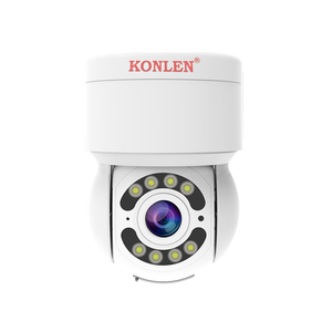 KONLEN 3MP Outdoor IP Dome CCTV <strong>Security</strong> <strong>Camera</strong> Waterproof WiFi Night Vision 2-Way Audio Black-Light 1080P Cmos Black Color - Product Image 1