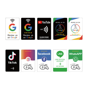 บัตรธุรกิจ NASNAK NFC รีวิว Google และบัตรคำชม Instagram ความจุ 502 ไบต์ ระบบสัมผัสโทรศัพท์มือถือ NFC - Product Image 3
