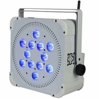 Lumière led sans fil DMX 12x18w pour scène de mariage