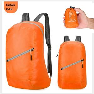 Sac à dos de voyage ultra-léger et portable à double bandoulière, sac à dos de sport pliable personnalisé pour hommes et femmes, souple, tendance, pour usage extérieur - Product Image 1