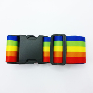 Promotional Custom-Size Polyester Luggage Strap Multi-Color Pattern with Buckle Other Lanyards Product