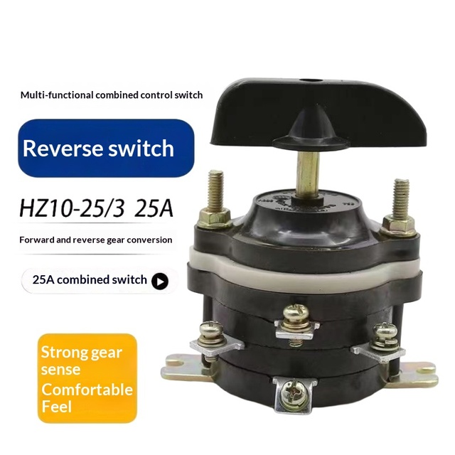 25A Combination Switch for Electric Tricycle and 3 Wheel Motorcycle Reverse/Forward Gear