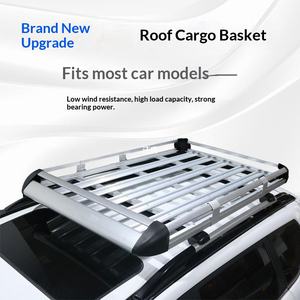 Barres transversales de toit de voiture, panier porte-bagages, rails de chargement de véhicule, installation percée, capacité de charge de 61 kg à 70 kg - Product Image 4