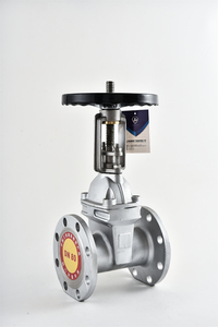 Válvula de Compuerta Manual de Acero Inoxidable 304/316 de Alta Calidad Z41X SHJD con Vástago Abierto y Brida Oscura para Agua, Aceite y Gas - Product Image 2