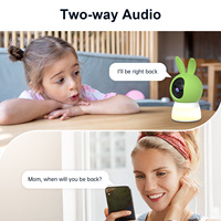 Caméra PTZ intérieure 2MP à succès avec audio bidirectionnel, détection de mouvement, vision nocturne, pour la sécurité domestique, compatible OEM ODM