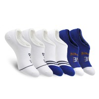 Chaussettes basses invisibles pour femmes avec logo personnalisé, en coton, antidérapantes, respirantes, pour baskets et ballerines