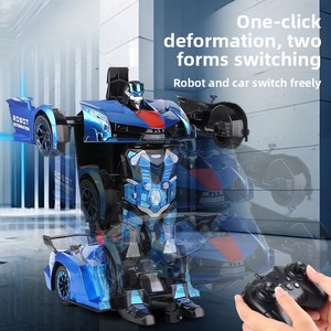 Vua Kong Robot đua xe điện <span class=keywords><strong>RC</strong></span> Xe đồ chơi cho bé trai chuyển đổi điều khiển từ xa xe với tính năng cảm biến cử chỉ sạc - Product Image 3