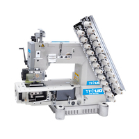 Machine à coudre industrielle YS-008-12064P à 12 aiguilles multi-aiguilles décorative sur vêtement
