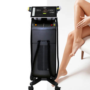 جهاز إزالة الشعر بالليزر ديود الموجات الثلاثية 808nm 755 نانومتر 1064 نانومتر جديد من Marca Km 1200wt Con 4 خطوط الطول - Product Image 3