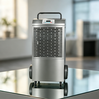 Déshumidificateur industriel portable 90L/D pour entrepôt commercial, usine, sous-sol, sécheur d'air, machine de contrôle de l'humidité Pro