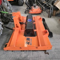 Cortadora de Césped Rotativa Profesional con Enganche de 3 Puntos, Caja de Cambios, Rodamientos, Cadenas Protectoras, Cortadora de Césped Ajustable de Alta Productividad para Tractor Agrícola