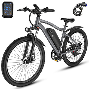 Bicicleta Eléctrica de Montaña para Adultos OEM Modelo T6, Motor sin Escobillas de 350W, 7 Velocidades, Cuadro de Acero de Alto Carbono, Ruedas de 26 Pulgadas, Frenos de Disco, Litio - Product Image 1