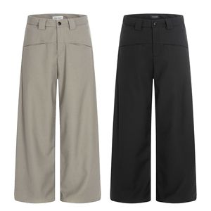 11KN Customized American Retro Style <strong>Trousers</strong> <strong>Men</strong> High-End Simple Straight-Leg Draped Slimming Commuting Versatile <strong>Casual</strong> Pants - Product Image 3