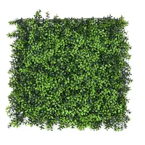 WHDY PE人造黄杨木绿篱墙板立式花园绿墙系统待售