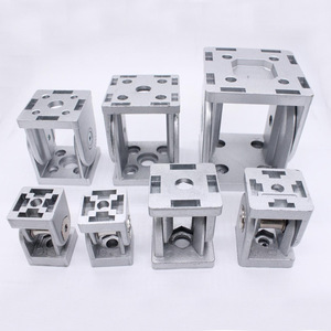 Industrial Aluminum Profile Movable Hinge Connectors 180 Degree Zinc Alloy Type A For Door Window Hardware - Product Image 1