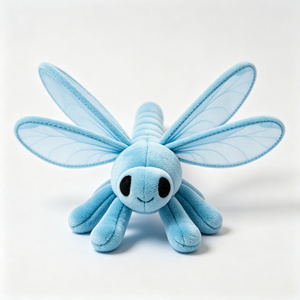 Peluche Realista de Libélula Azul, Insecto de la Naturaleza, Recuerdo de Zoológico, Juguete Educativo para Niños, Regalo Promocional - Product Image 4