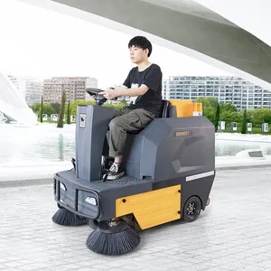 Chancee U125 Road Cleaning Machine Electric Industrial Ride On Floor Sweeper Supplier