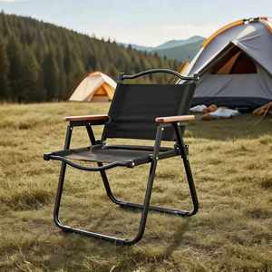 Outdoor Folding Chair Portable Picnic Chair Ultra-Light Fishing Camping Equipment Beach <b>Table</b> Chair Outdoor Furniture - Product Image 5