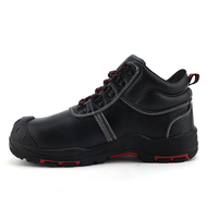 Chaussures de sécurité S3 à embout en acier, tige en cuir croûte, semelle extérieure en caoutchouc PU, anti-écrasement, anti-perforation, industrielles, été-printemps
