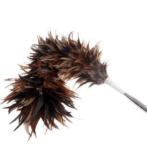 Plumeau à plumes de poulet extensible 60-280 cm, outil de dépoussiérage pour voiture, tête ronde, nettoyage statique pour la maison et les véhicules - Product Image 5