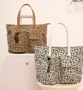 Customized recyclable shopping <b>bag</b> with ribbed webbing, custom printed cherry pattern, <b>foldable</b> - Product Image 5