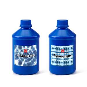 Khy <span class=keywords><strong>cyanotype</strong></span> amzzon ชุดย้อมสีสำหรับผู้ใหญ่และกลุ่มผ้า DIY แบบกำหนดเองสำหรับวัสดุผ้าสีอุปกรณ์ศิลปะ - Product Image 1