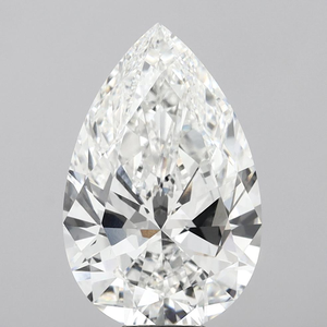 Diamante Blanco Suelto de Laboratorio con Corte Brillante en Forma de Pera de 10.04 Quilates de Primera Calidad con Brillo Excepcional para la Elaboración de Joyería Fina - Product Image 1