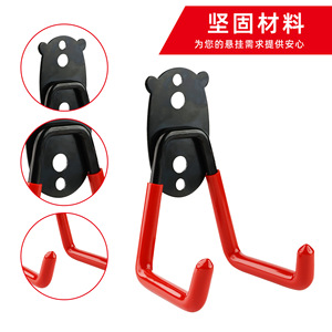 Ganchos para garaje con gran capacidad de carga, ganchos para guardar bicicletas, ganchos para pared de taller y ganchos para el hogar disponibles para - Product Image 4