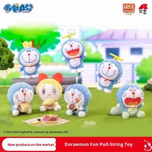 1983 Dinámico <span class=keywords><strong>y</strong></span> creativo <span class=keywords><strong>Doraemon</strong></span>-Fun Lala Plush Blind Box Vol.1 Accesorios para muñecas de juguete - Product Image 6