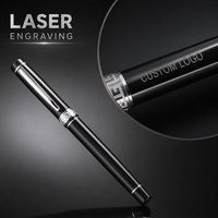 Stylo Roller en Métal Personnalisé avec Boîte Cadeau, Logo Gravé au Laser ou Imprimé par Sérigraphie, Cadeau Promotionnel d'Entreprise