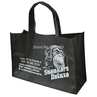 Bolsa de compras no tejida, reciclada, de alta calidad, ecológica