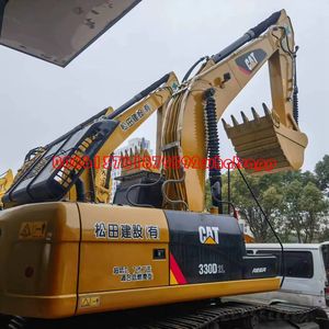 รถขุด330D2L ของหนอนผีเสื้อแบบใช้แล้วหนัก30ตันพร้อมเครื่องยนต์ C7.1มือสองสำหรับ330D2แมว - Product Image 2