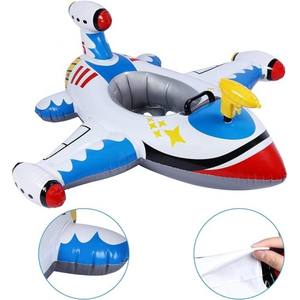 MAKE WAVES EU & USA Certified PVC Airplane Baby <b>Pool</b> Float <b>Inflatable</b> <b>Swim</b> Float for Toddlers and Children - Product Image 2