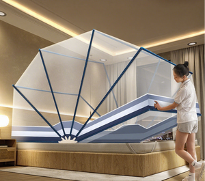 2025 phong cách mới nâng cấp bán buôn Giường lưới chống muỗi di động gấp lưới vải lưới chống muỗi - Product Image 3