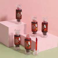 Charmant brillant à lèvres imperméable longue durée, 16 couleurs, teinture de bonbons, rouge à lèvres liquide à saveur douce