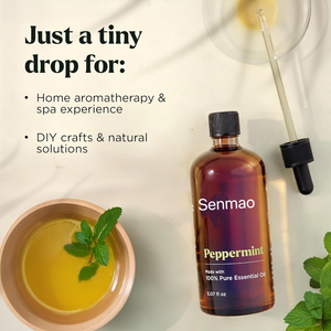 Aceite esencial de menta destilada al vapor de grado superior al por mayor para difusor - Product Image 5