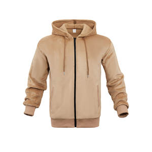 <b>Men's</b> Ultra-Soft Composite Fleece <b>Zip</b> <b>Up</b> Hoodie Premium Cotton Polyester Blend Fashion Casual <b>Cardigan</b> Jacket - Product Image 5