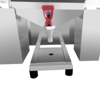 Verse Sapmachine 2000e4 Automatisch Natuur Oranje Commerciële Automatische Citruspers-110 -230 Volt