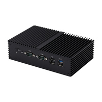 K10922X Mini PC processeur Ultra Compact N100 6 RS-232 VGA PS2 Triple M.2 emplacements PC industriels intégrés sans ventilateur